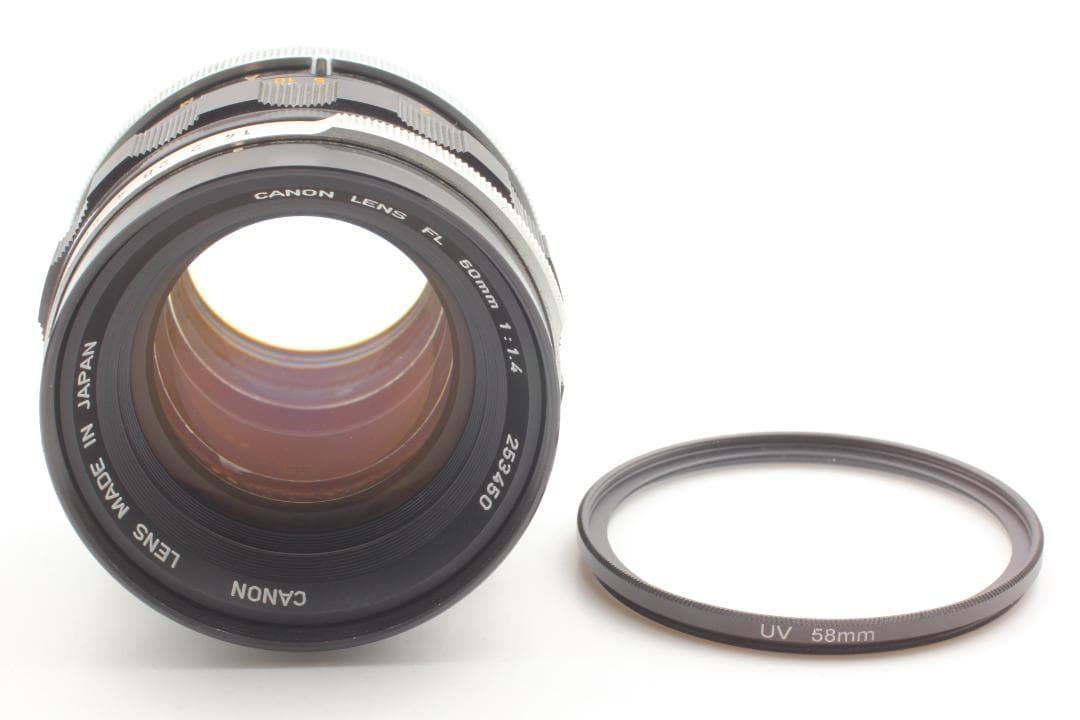 【美品】Canon FL 50mm f1.4 MF Standard Lens