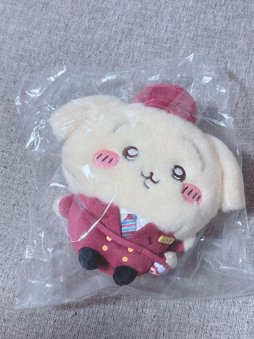 ちいかわ　阪急　阪急電車　うさぎ　ほわほわぬいぐるみ　正規品