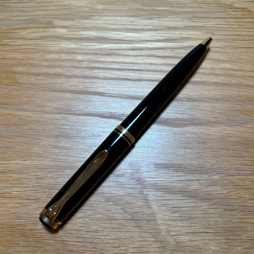 ペリカン　k800 ボールペン　w-germany ブラック　金属天冠
