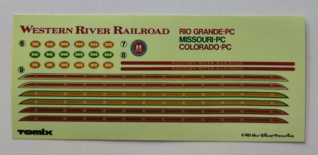 鉄道模型 ウエスタンリバーレ―ルロ―ド　 コロラド　　客車