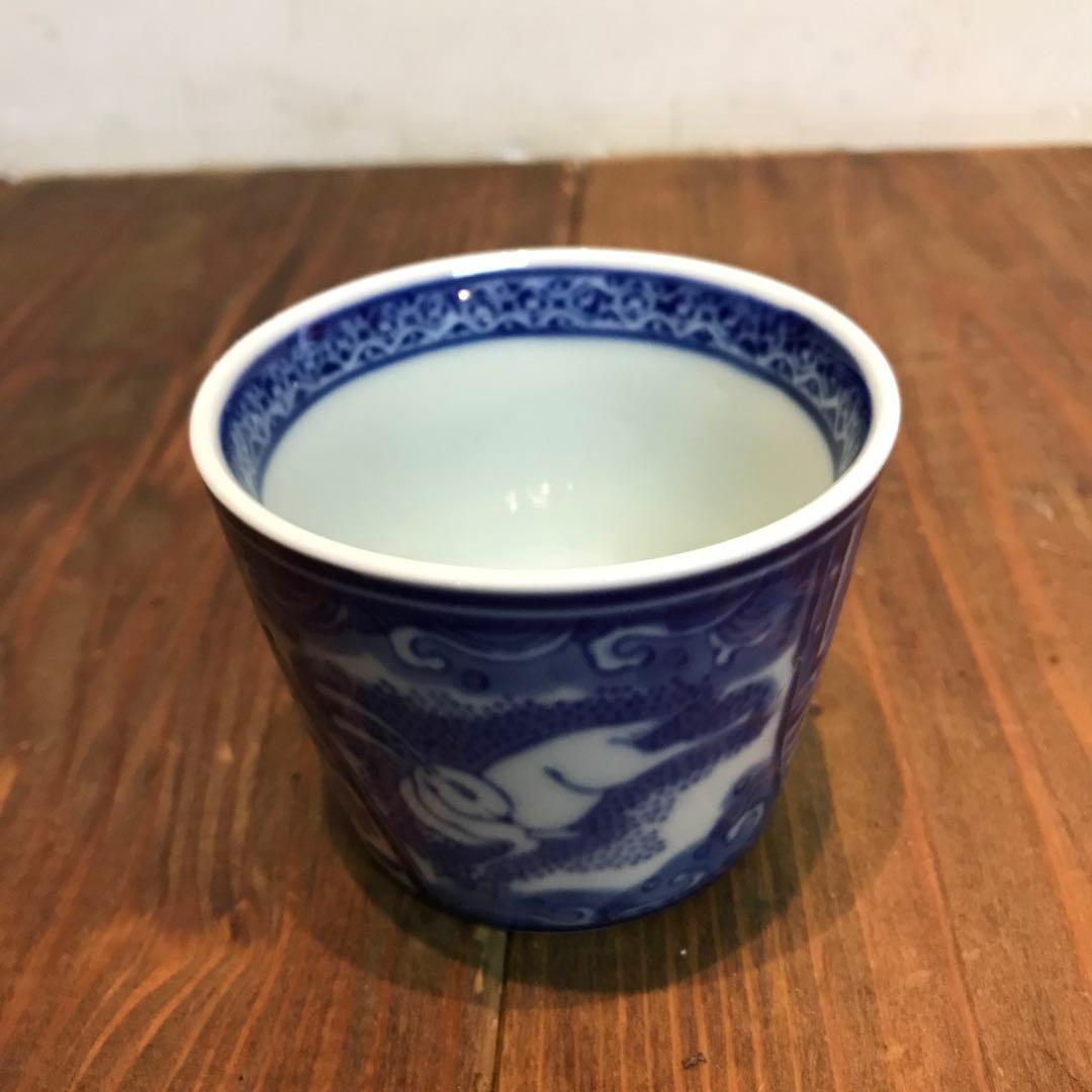 美品　古伊万里　波兎　蕎麦猪口　ソバ猪口　そばちょこ　向付　うさぎ　時代物　丁寧