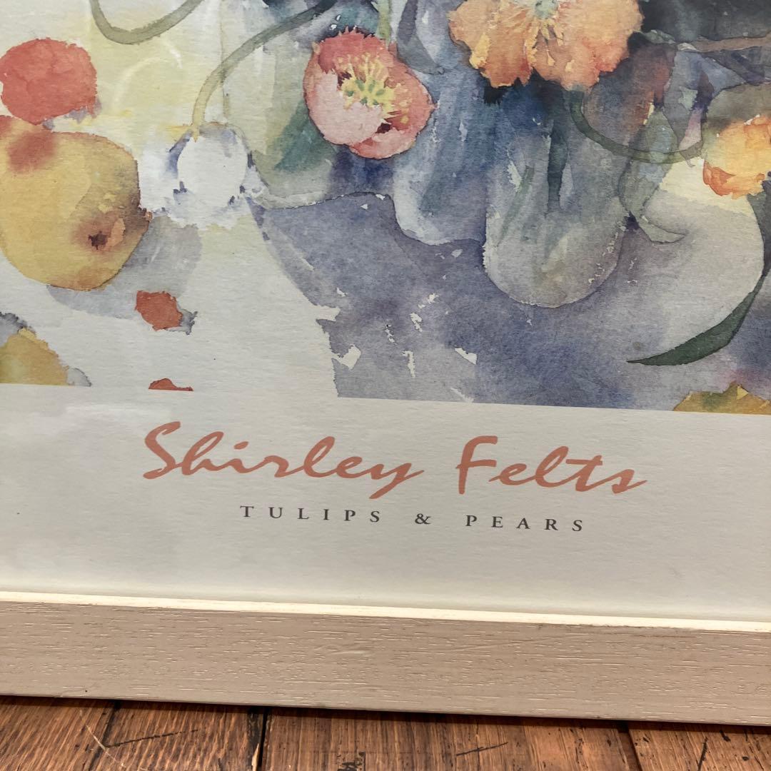 Shirley Felts シャーリーフェルト 水彩画 絵画 印刷 複製画