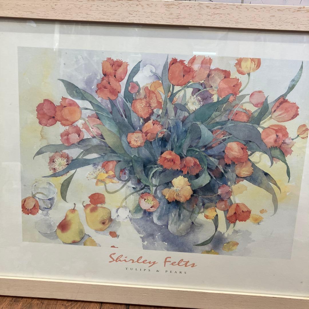Shirley Felts シャーリーフェルト 水彩画 絵画 印刷 複製画