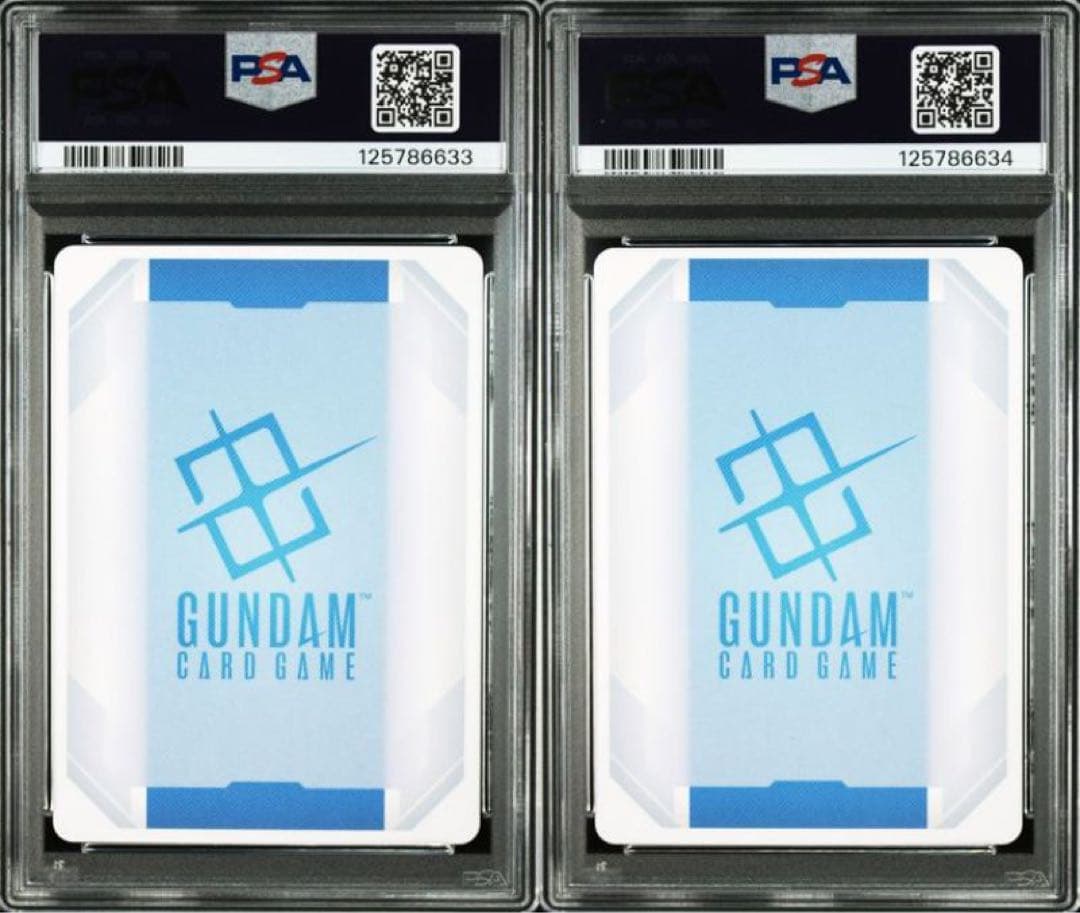 ガンダムカードゲーム　ザクⅡ シャア・アズナブル　　β　パラレル　PSA10