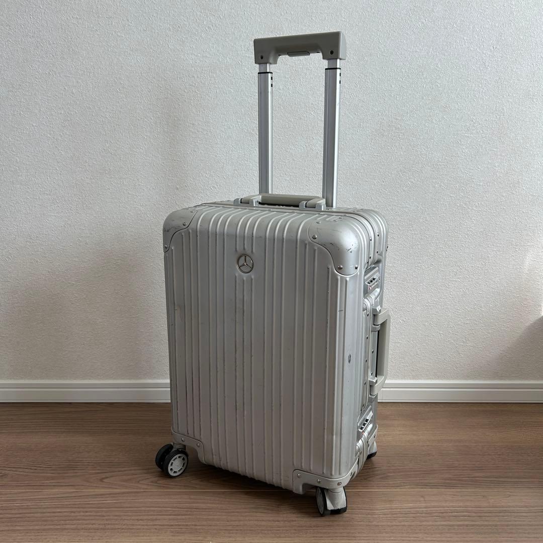 専用出品 ベンツ 32L キャリーケース 4輪 機内持込可 アルミ キャリー