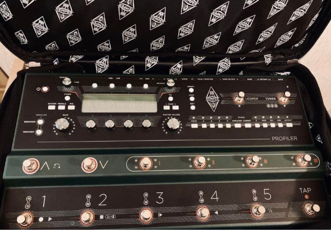 KEMPER STAGE＋専用バック+エクスプレッションぺダル+オマケ