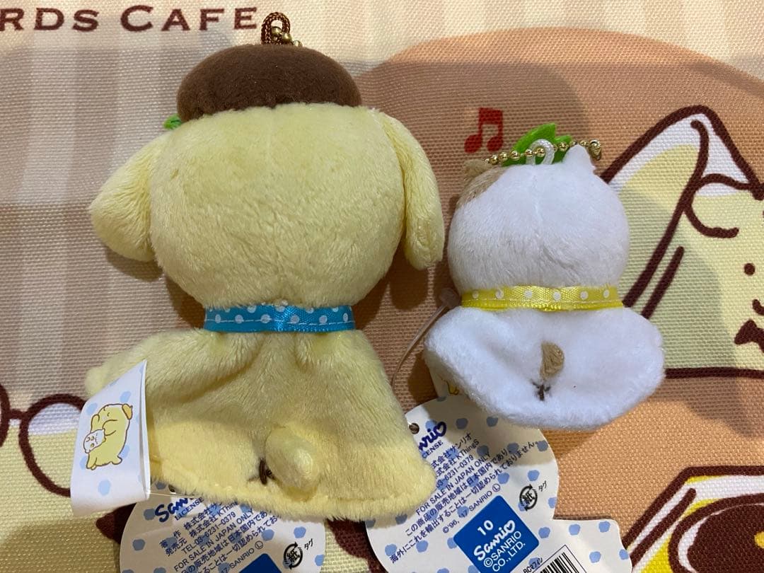 【新品レア】ポムポムプリン　マフィン　てるてる坊主マスコット☆クリスマスセール✨