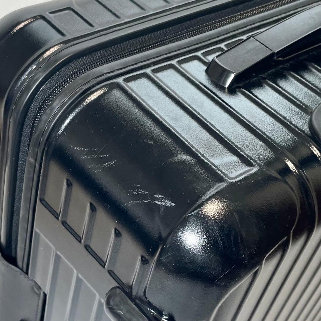 【美品】RIMOWA サルサ スーツケース キャリーケース 2輪 63L 黒