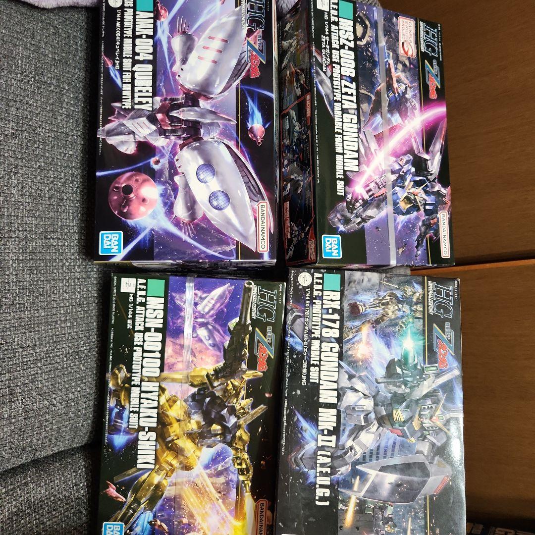 HG ガンダムプラモデル 4点セット RX-178 GUNDAM Mk-II 他