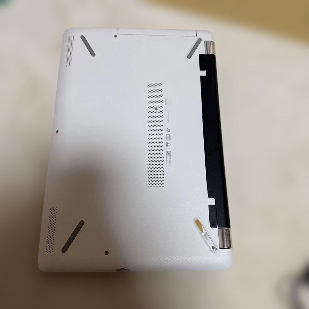 HP ホワイトノートPC マウス・電源アダプター付き