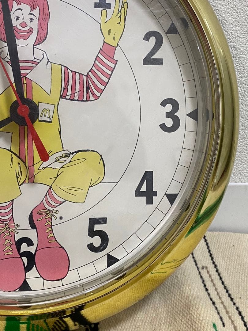 マクドナルド　時計　ドナルド　70's ビンテージ　アンティーク
