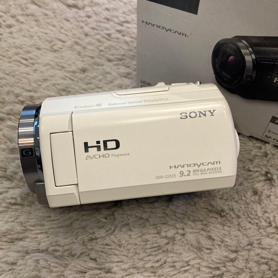SONY HDR-CX535 ビデオカメラ（付属品付き）