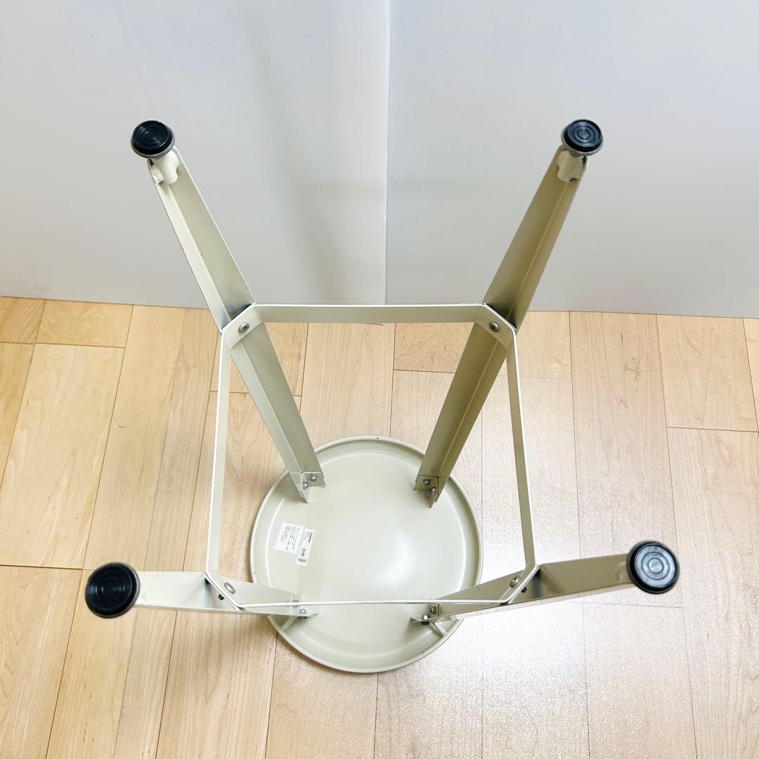 廃盤希少 IKEA ハイスツール TORBEN アイボリー イケア 鋼製①