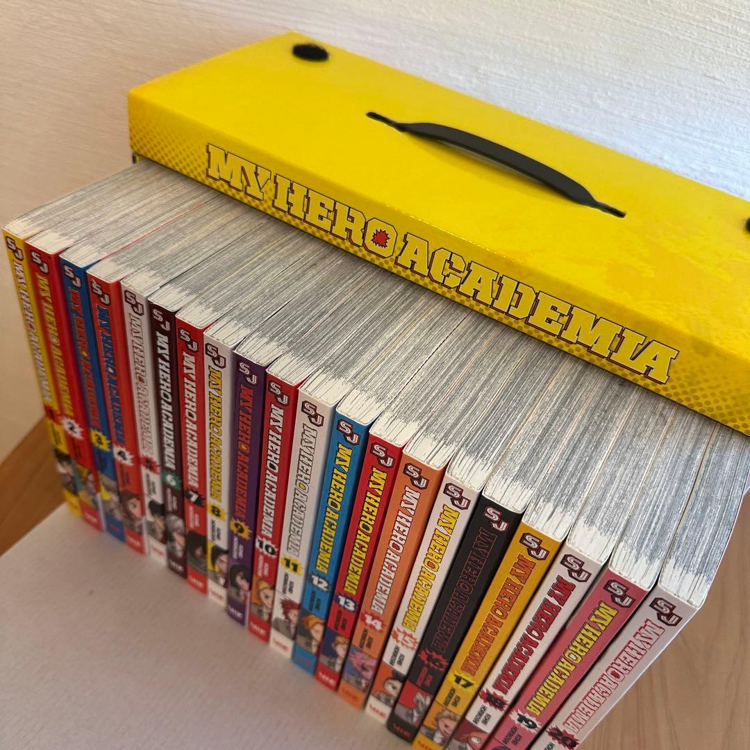 ☆美品•貴重品☆僕のヒーローアカデミアBOX 英語版 漫画 1〜20巻