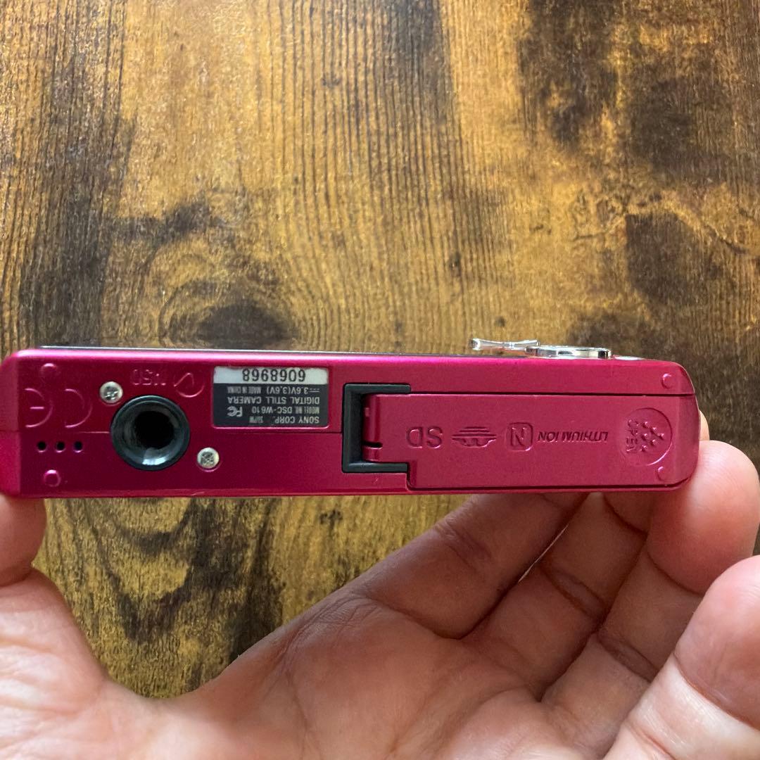 SONY Cyber-shot 14.1メガピクセル ピンク