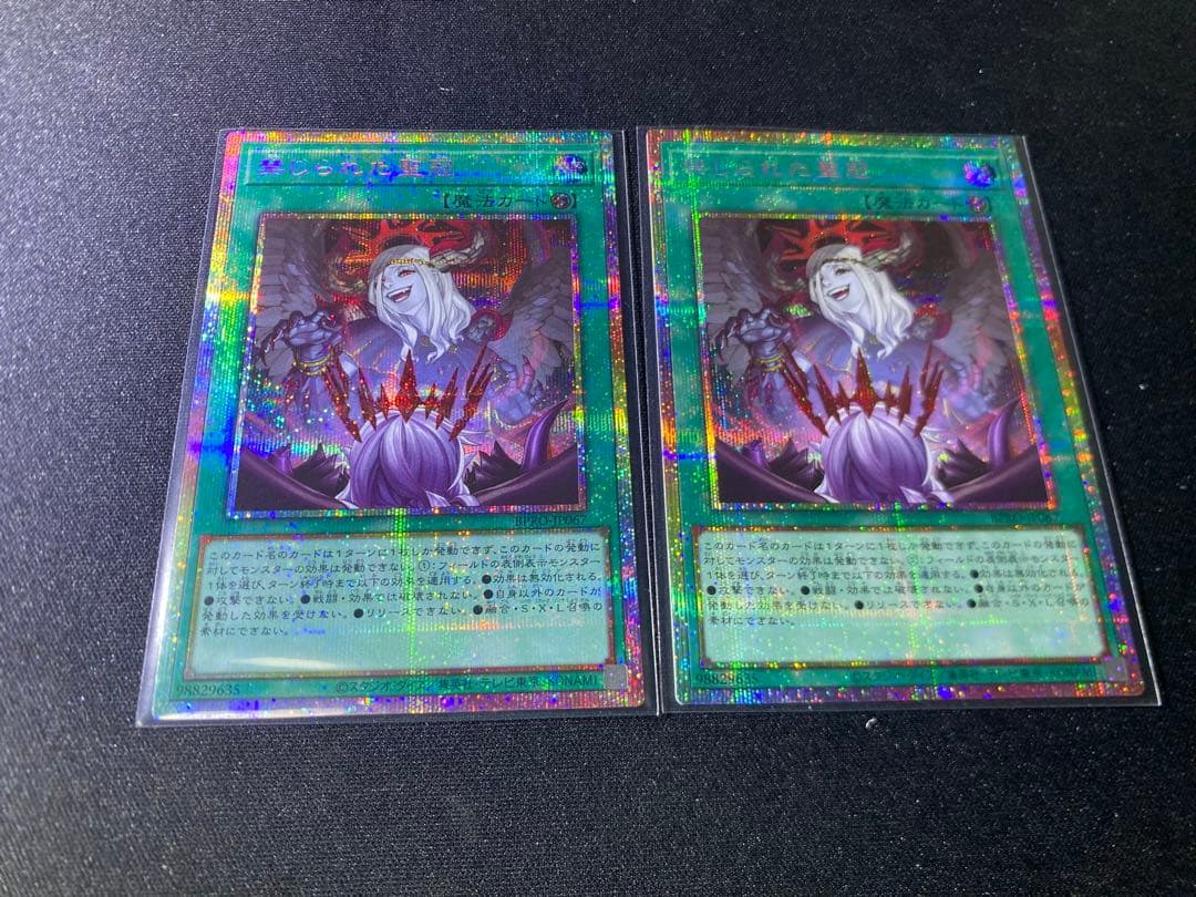 遊戯王 バーストプロトコル 禁じられた聖冠 プリシク　2枚