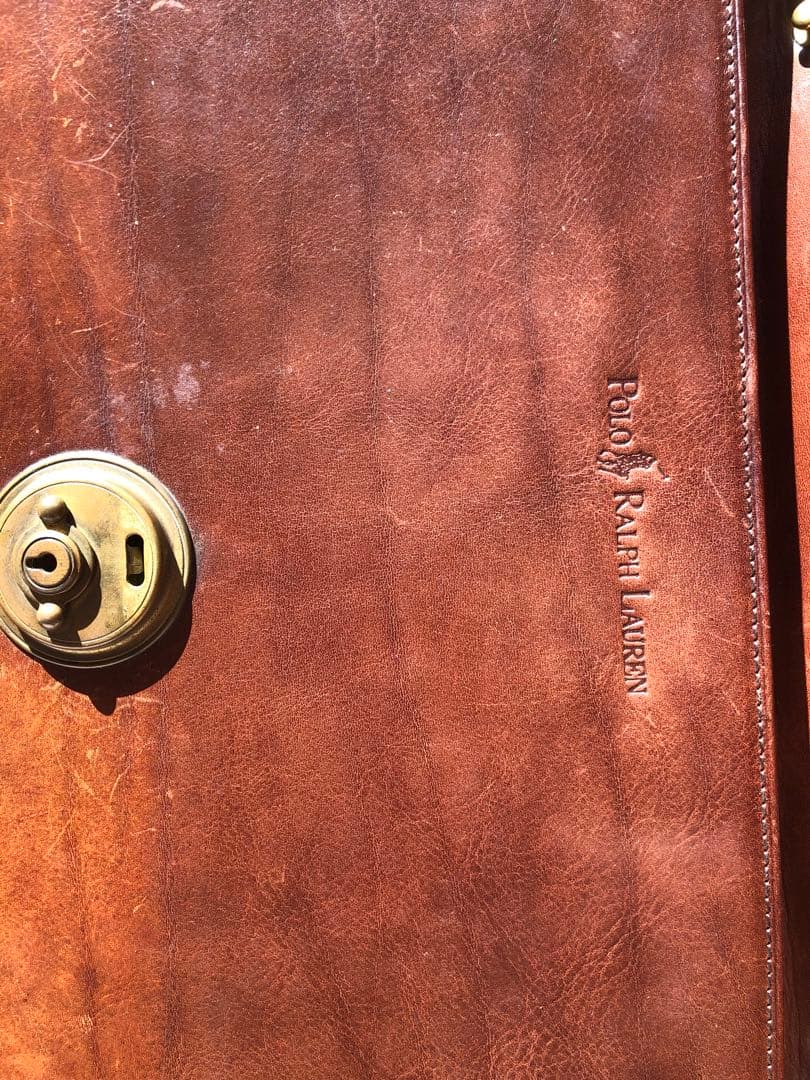 Ralph Lauren レザー ビジネスバッグ
