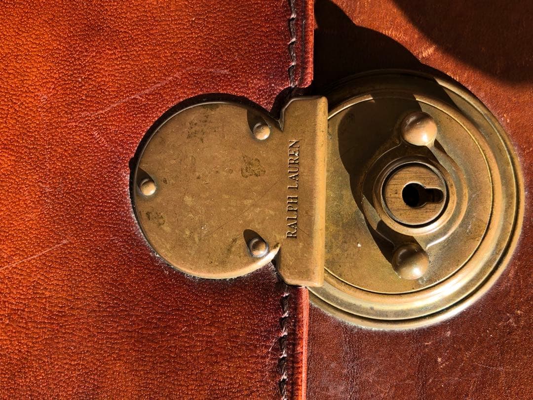 Ralph Lauren レザー ビジネスバッグ