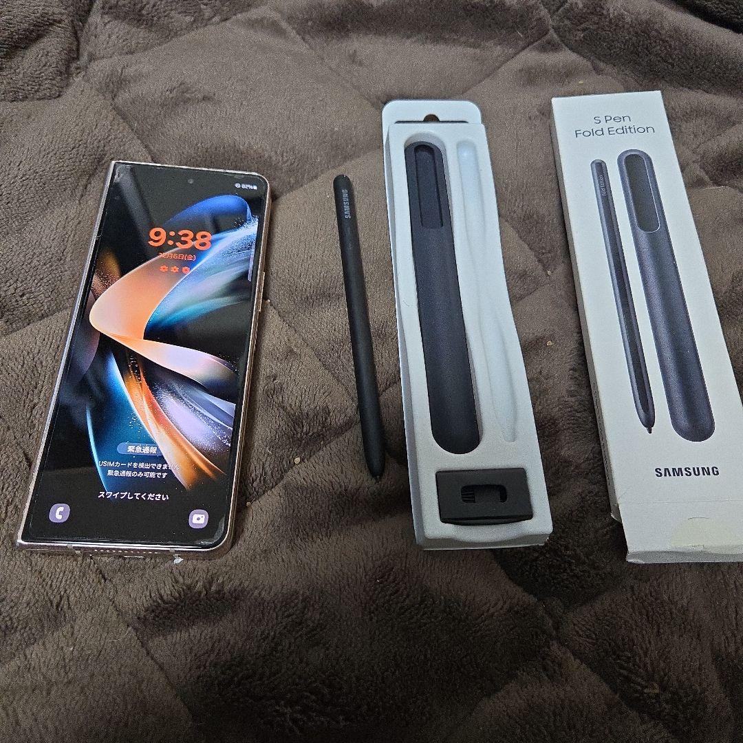 Galaxy Z Fold4 512GB sim free s-pen付