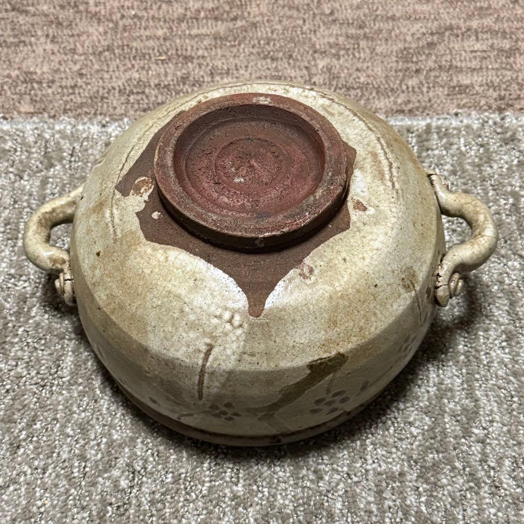 茶道具　唐津焼　古唐津　絵唐津　鉢　時代箱