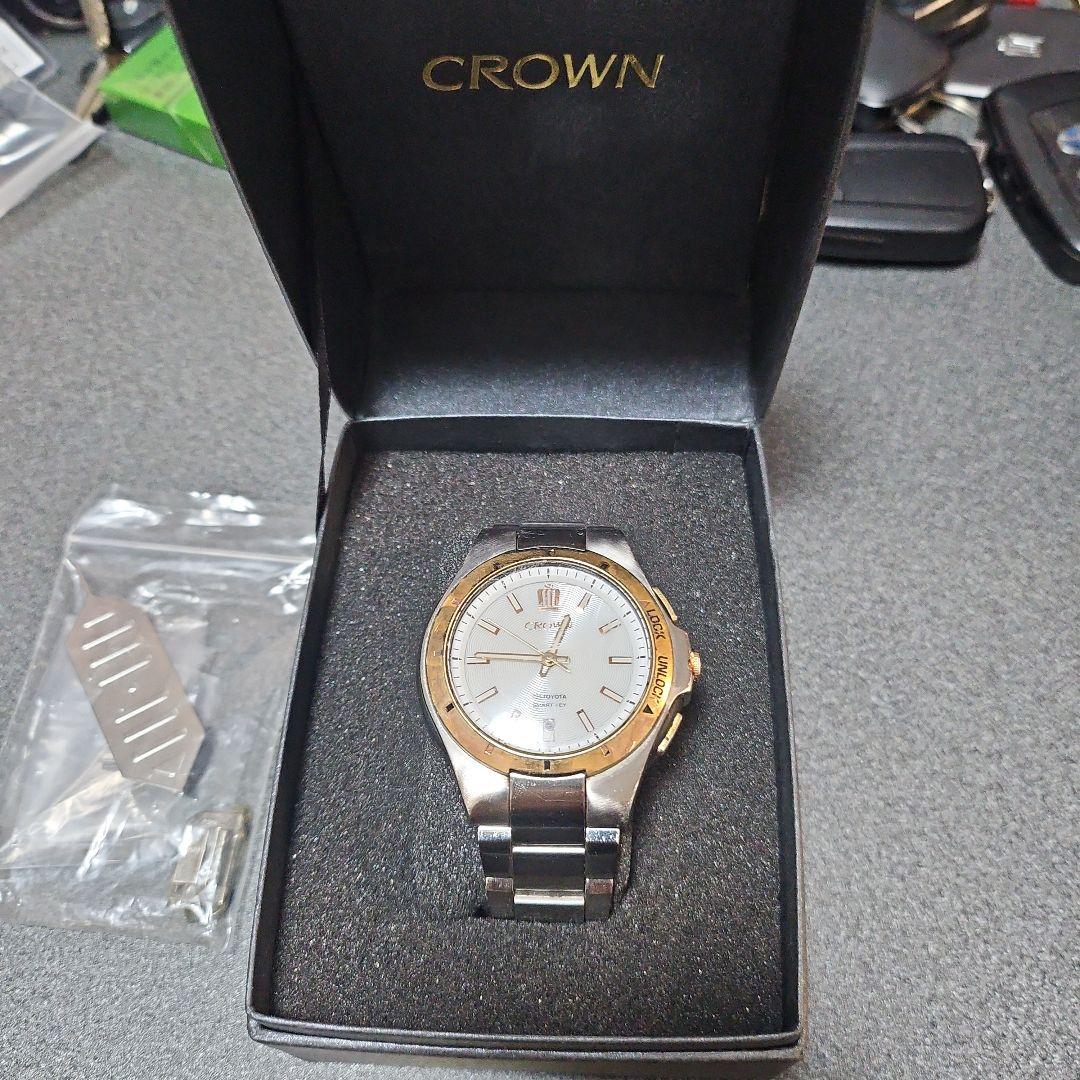 TOYOTA トヨタクラウンキーレスCROWN 時計 トヨタ専用キーレス