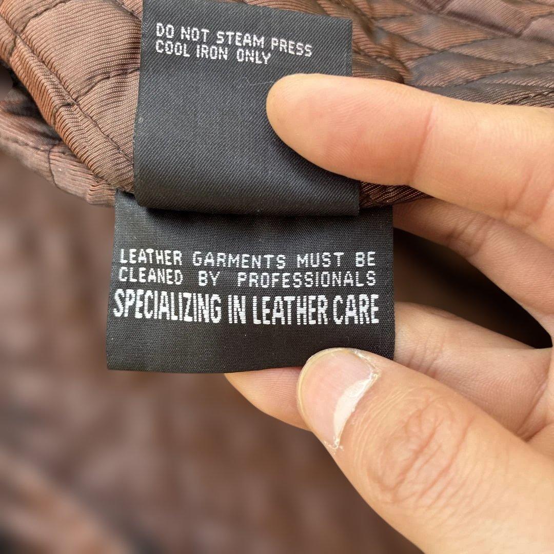 本革レザージャケット　茶色ブラウン　wilsonsウィルソンズ　a-2 牛革