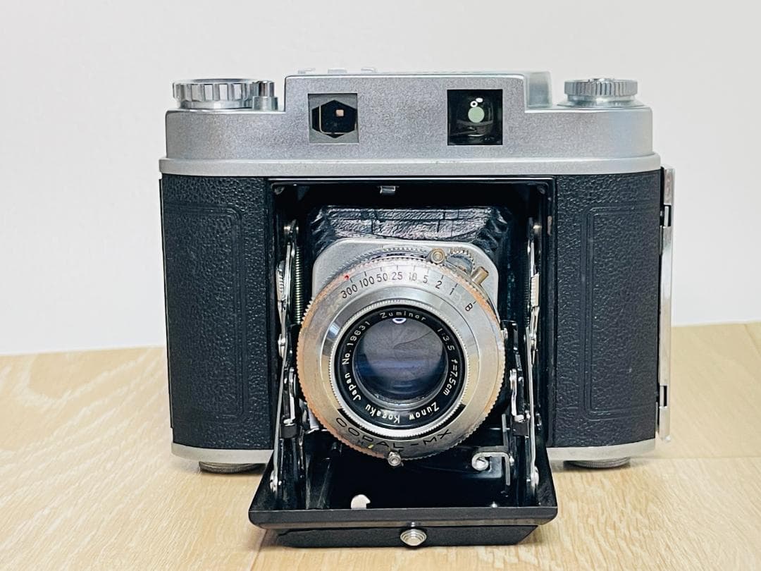 国産蛇腹カメラ 高嶺光学 Mine Six IIIS 6x6cm判 6x6cm判