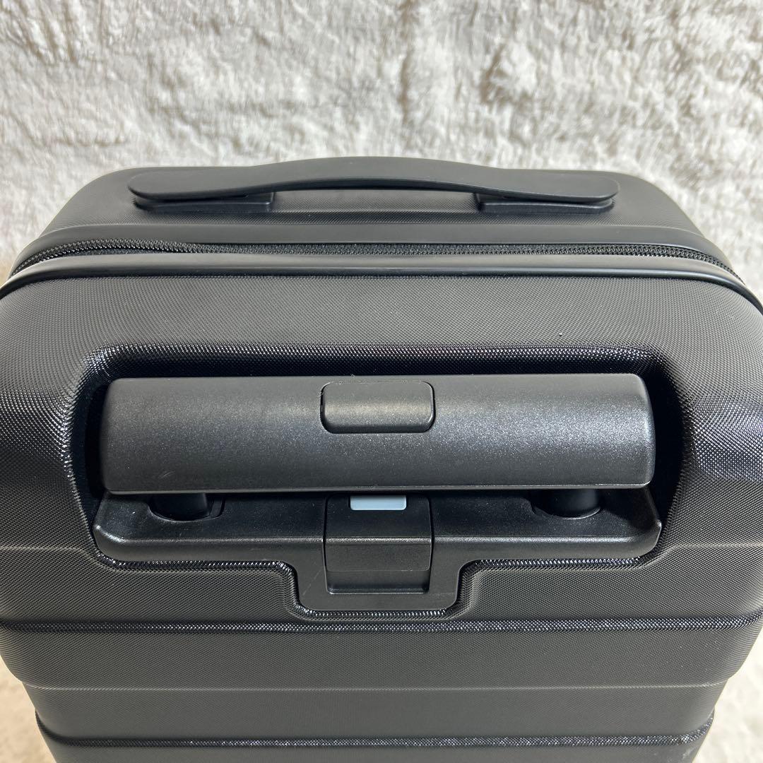 【美品】MUJI ハードキャリーケース（２０Ｌ）ブラック