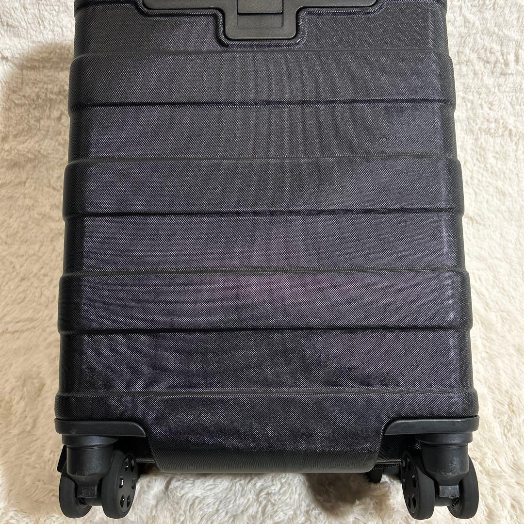 【美品】MUJI ハードキャリーケース（２０Ｌ）ブラック