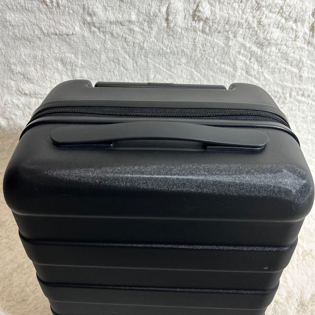 【美品】MUJI ハードキャリーケース（２０Ｌ）ブラック