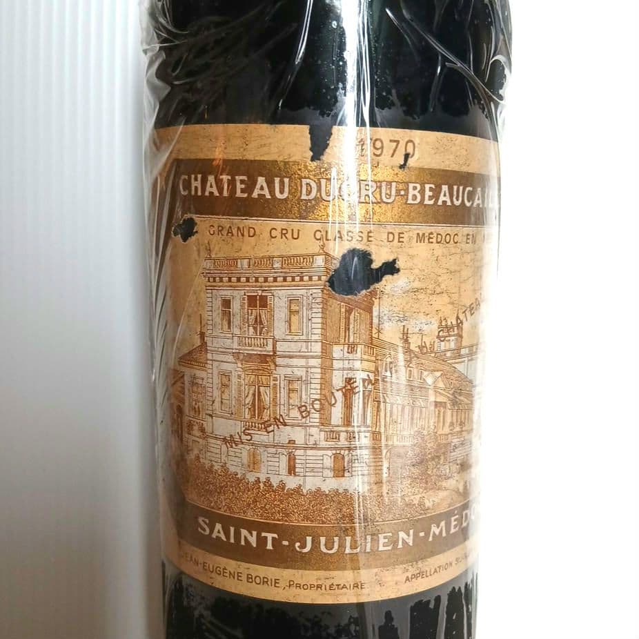 【赤ワイン古酒1970】シャトー・デュクリュ・ボーカイユ 1970年