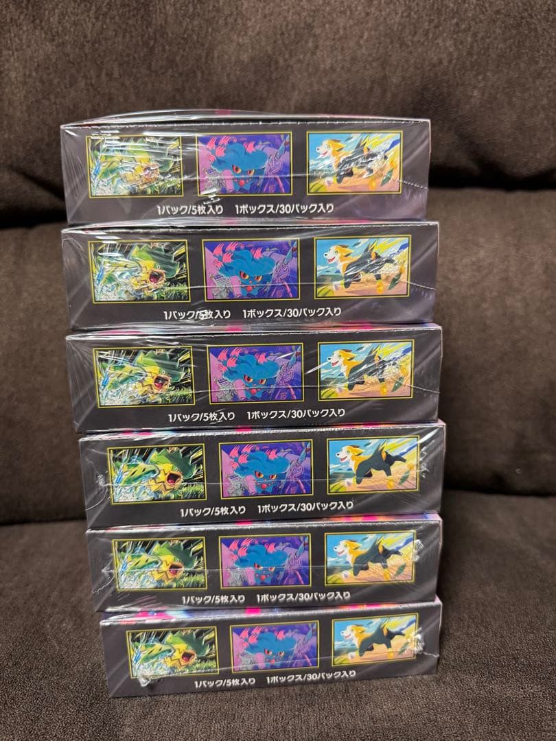 ポケカ　インフェルノX シュリンク付き　未開封　6BOX 説明文必読