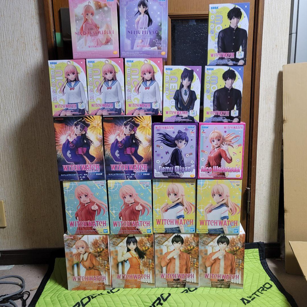 ウィッチウォッチ プライズフィギュア まとめ売り WITCH WATCH