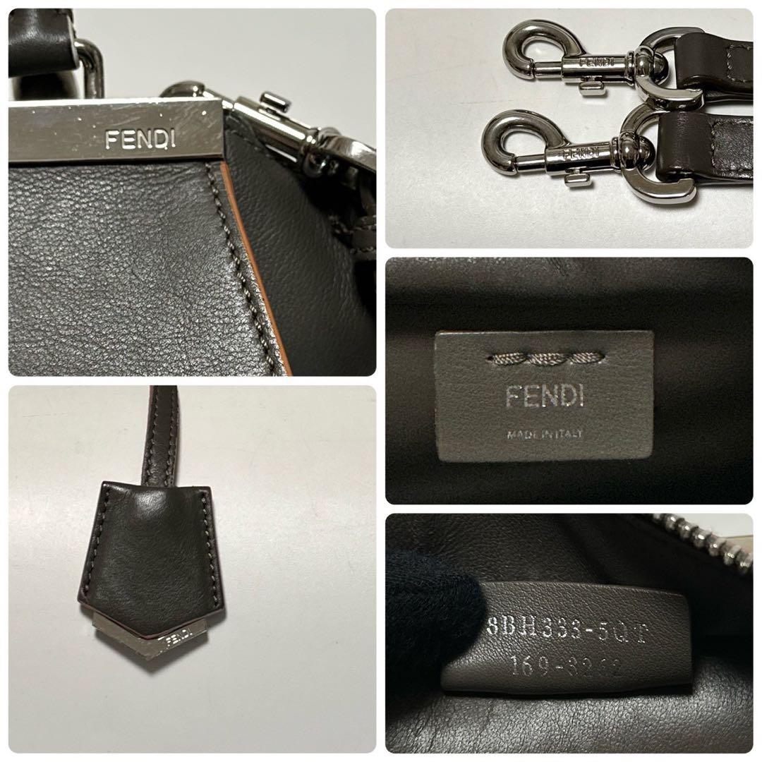 s05【極美品】保存袋付　フェンディ　プチトロワジュール 2wayショルダー.