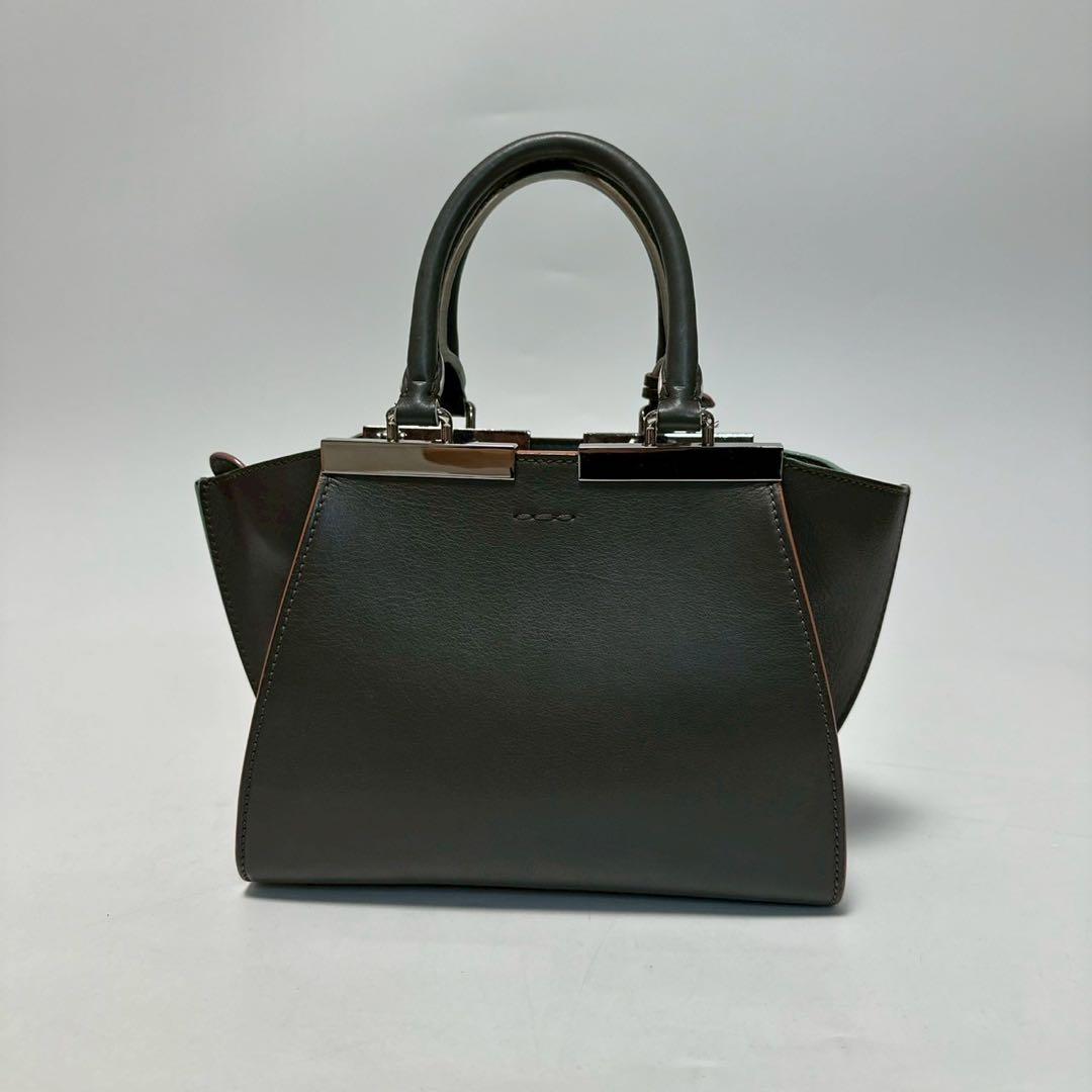 s05【極美品】保存袋付　フェンディ　プチトロワジュール 2wayショルダー.