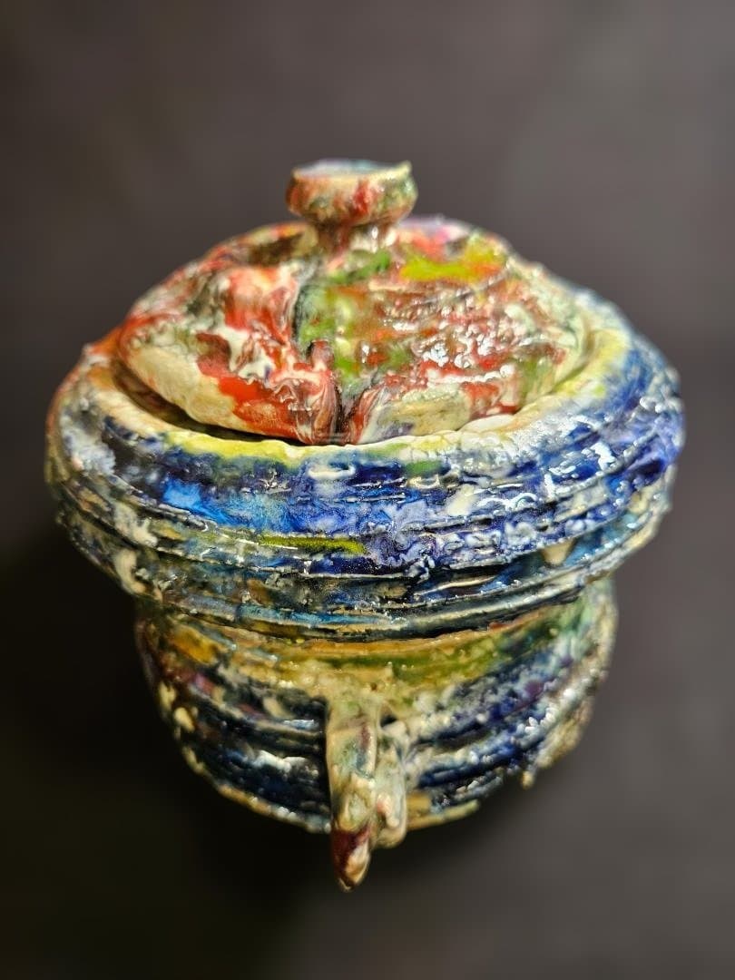 水指　マルチカラー