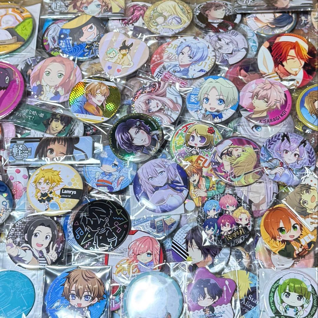 アニメ・キャラクター系グッズ 缶バッジ まとめ売り 約1444個セット