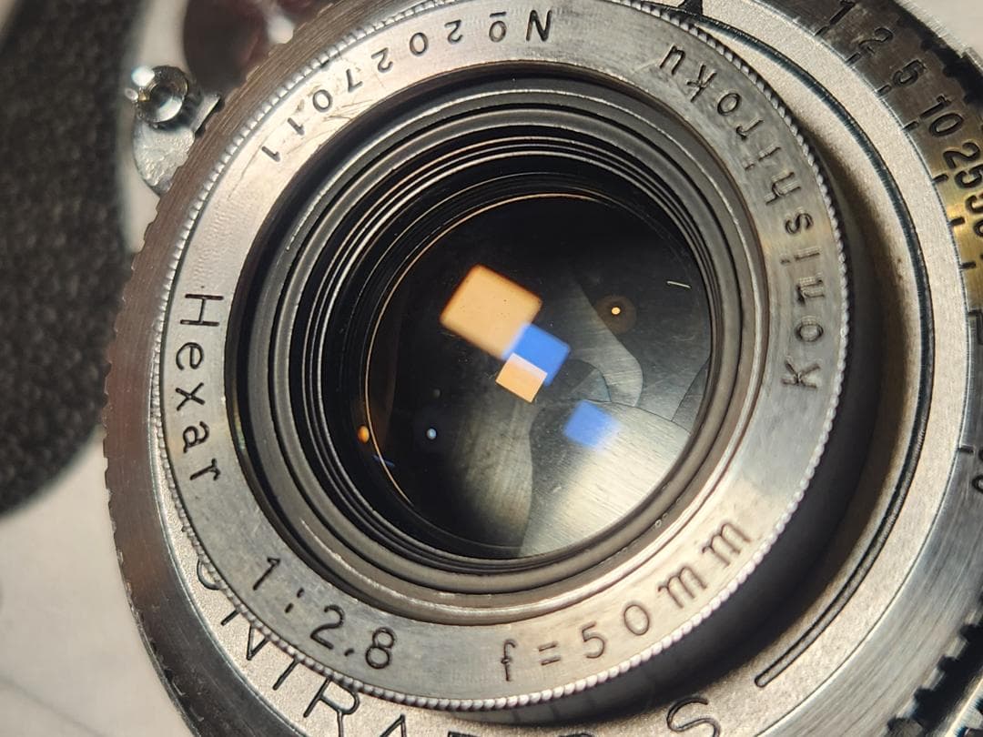 KONICA IIB Hexar 50mm f/2.8 レンジファインダーカメラ