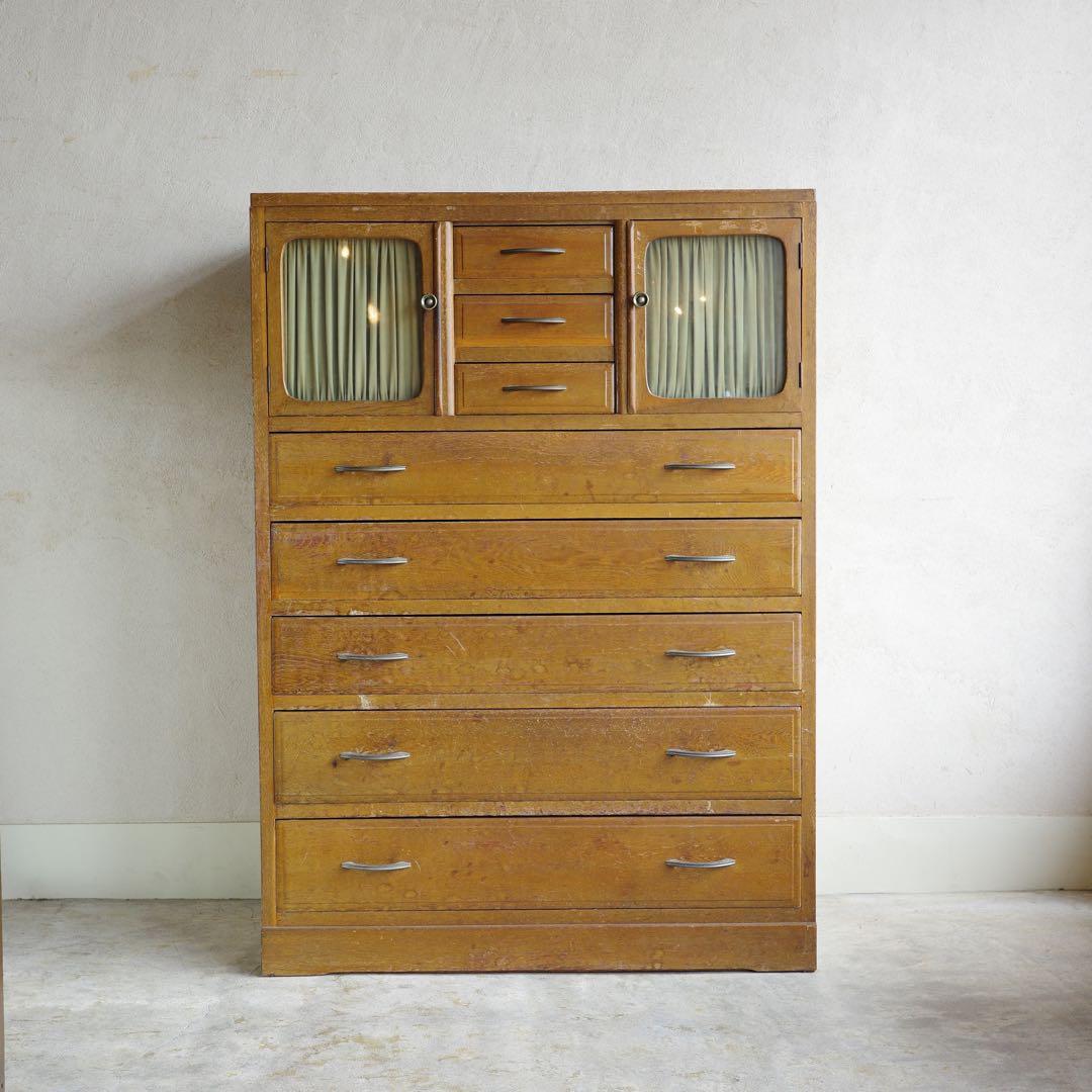 和モダンな箪笥　レトロ　ジャパンビンテージ