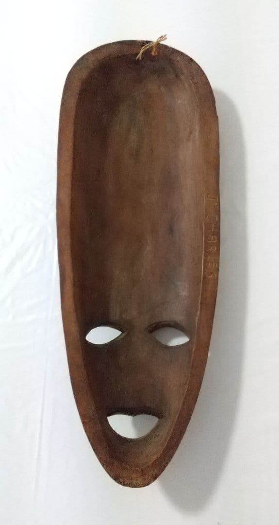 民族仮面 木彫りのマスク 民芸品 お面 壁掛け 中南米