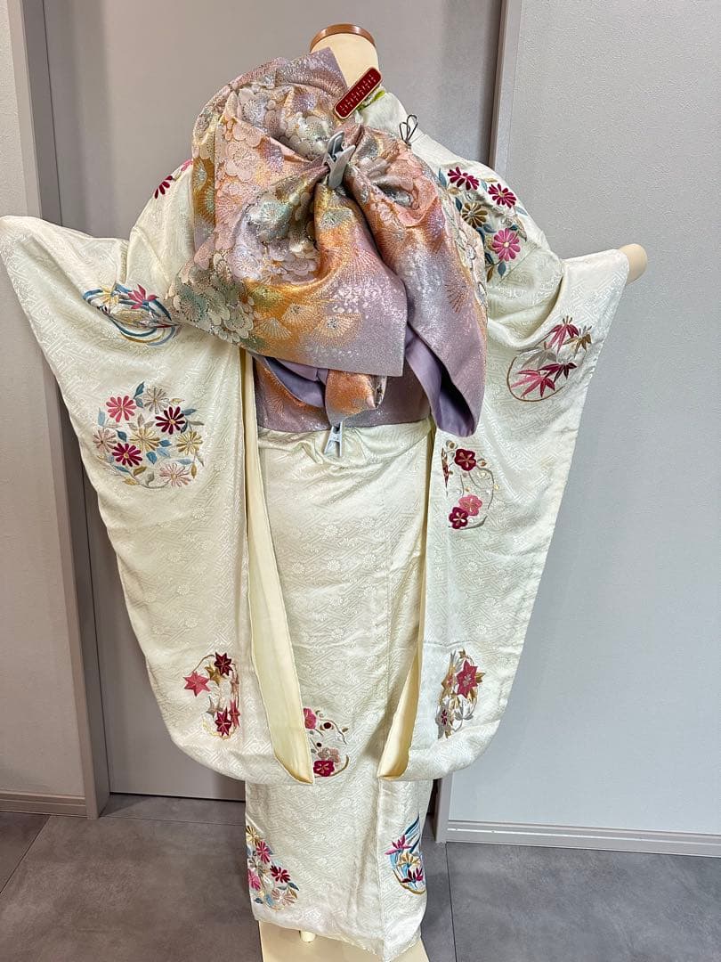 特別価格　早い者勝ち！！　正絹　振袖　セット　刺繍　西陣織