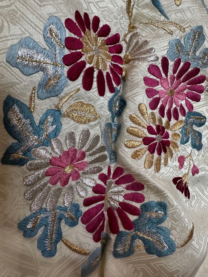 特別価格　早い者勝ち！！　正絹　振袖　セット　刺繍　西陣織