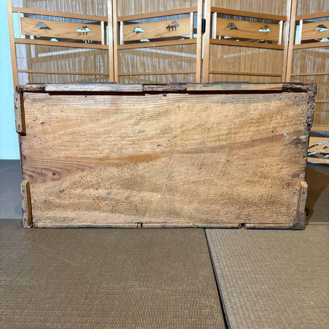 船箪笥　和箪笥　時代金具 キャビネット ローチェスト アンティーク 和家具