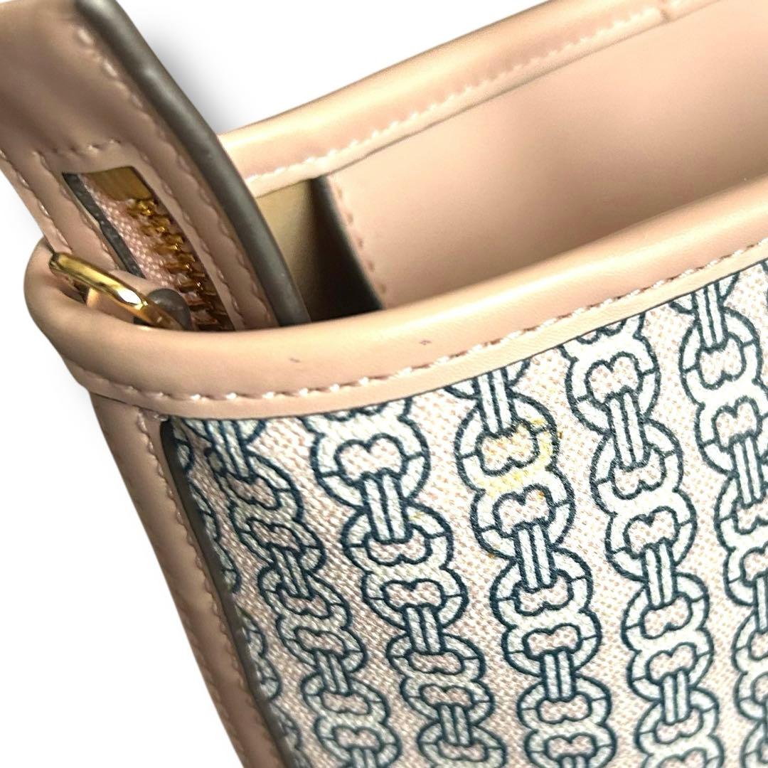 TORY BURCH ショルダーバッグ 2way A4 ハンドバッグ 総柄