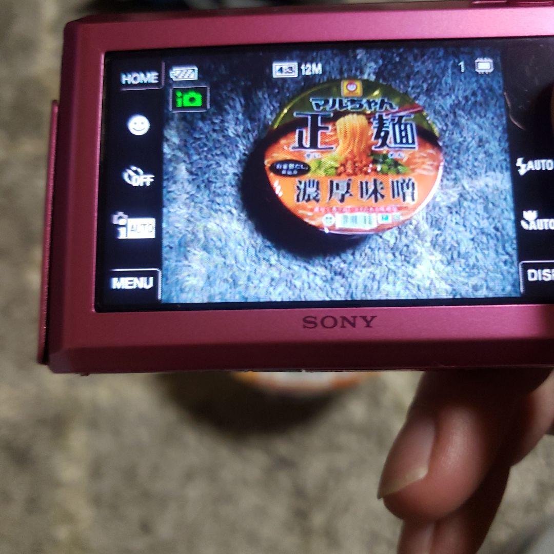 美品SONY ピンク コンパクトデジタルカメラ