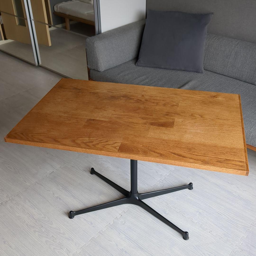 ダイニングテーブル MOMOnatural / CAFE TABLE /W-BRIC TOP/OAK