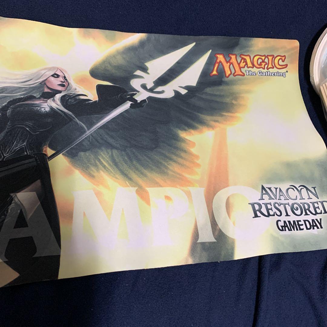 MTG プレイマット　アヴァシン　ゲームデイ