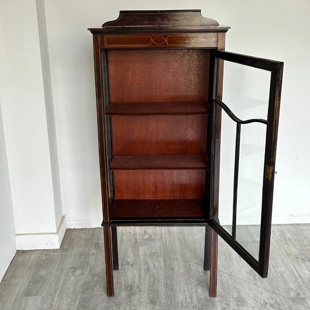 イギリス アンティーク家具 ディスプレイ キャビネット 1930年頃 769A