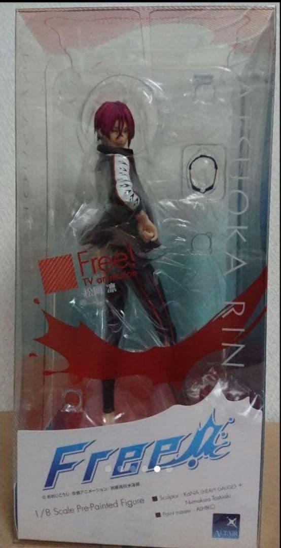 ［新品］Free！ 七瀬遙 橘真琴 松岡凛 1/8 フィギュア 三点セット