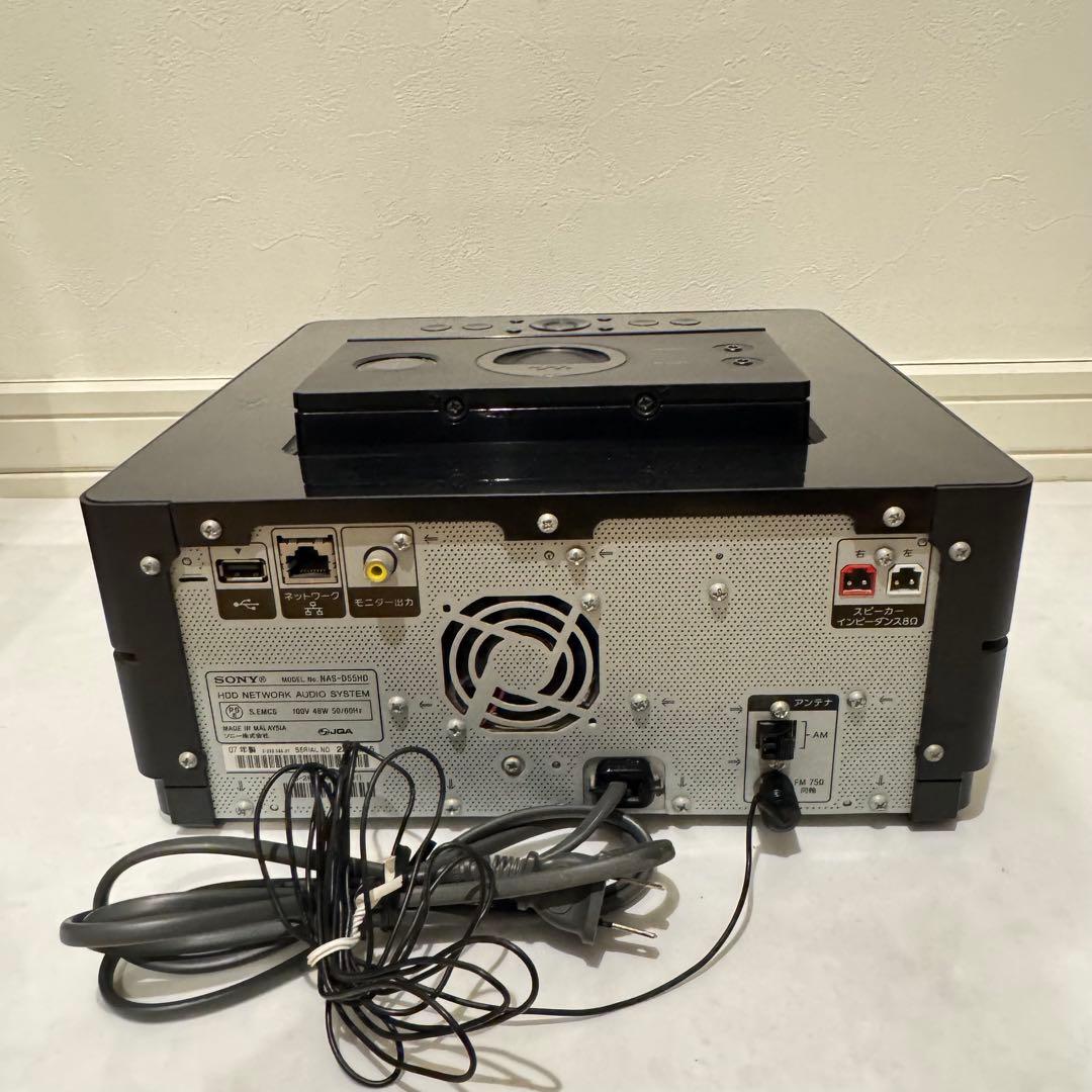 ソニーネットジュークNAS-D55HD